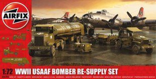 1/72 WWII USAAF Bomber Re-Supply Set (Airfix A06304), збірні моделі