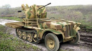 1/72 Sd.Kfz.10/4 із 2-см зенітною гарматою Flak-38 (ACE 72286), збірна модель