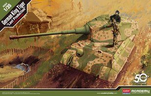 1/35 Танк Pz.Kpfw.VI Ausf.B King Tiger с башней Henschel (Academy 13229), сборная модель