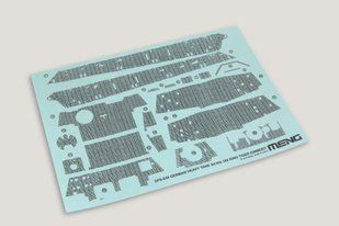 1/35 Декаль з рельєфом цимериту для Pz.Kpfw.VI King Tiger з баштою Henschel (Meng Model SPS-039)