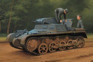 1/35 Танк Pz.Kpfw.I Ausf.A Sd.Kfz.101 рання/пізня модифікація (Hobbyboss 80145), збірна модель