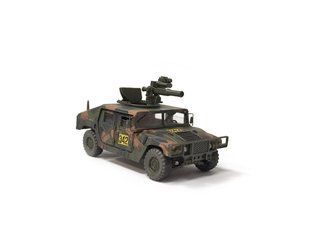 1/72 HMMWV M966 з установкою TOW (Hummer, Humvee), готова модель, авторська робота