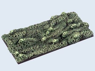 MicroArt Studio Bases - Spooky Base, Chariot 50x100mm (1) - MNART-BB04S06A