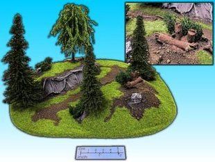 Wooded Ravine, 25-30 мм (1:72)