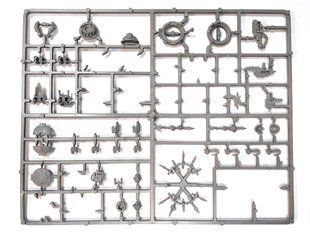 Chaos Vehicle Accessories #2 V03 некомплект, набір аксесуарів для техніки Warhammer 40k (Games Workshop), пластикові