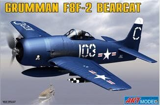 1/72 Grumman F8F-2 Bearcat (ART Model 7201) сборная модель