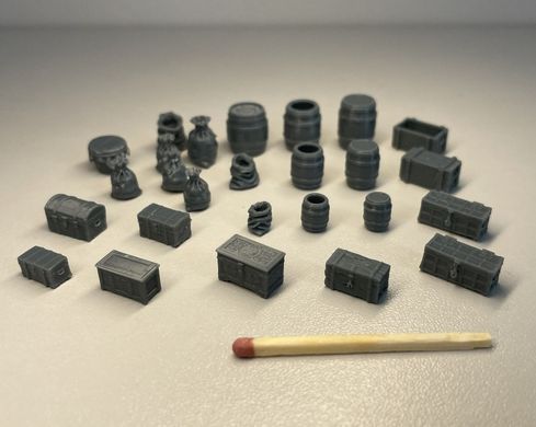 1/72 Тара і контейнери (Archibald Miniatures Cargo and Containers), смоляні аксесуари