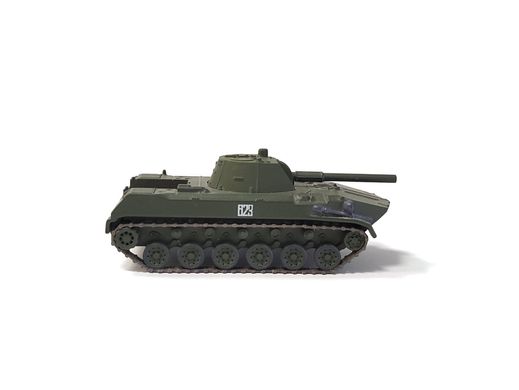 1/72 2С9 Нона-С самоходная артиллерийско-минометная установка, серия "Русские танки" от DeAgostini, готовая модель (без журнала и упаковки)