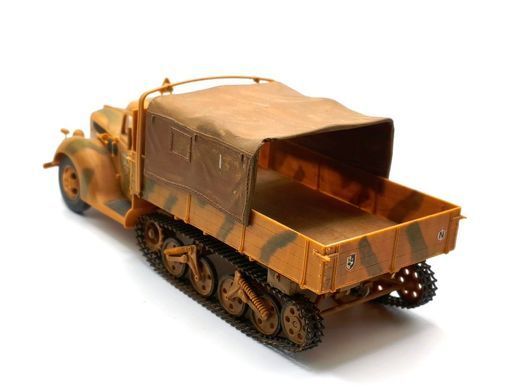 1/35 Ford V3000S/SS M (Sd.Kfz.3b) Maultier немецкий полугусеничный грузовик, готовая модель авторской работы