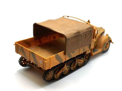 1/35 Ford V3000S/SS M (Sd.Kfz.3b) Maultier немецкий полугусеничный грузовик, готовая модель авторской работы