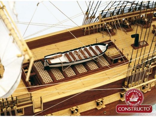 1/82 Фрегат USS Constitution 1797 (Constructo 80836) сборная деревянная модель