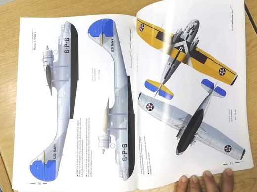 Комплект книг "Consolidated PBY Catalina" Krzysztof Janowicz + чертежи (Самолет Каталина), на польском языке