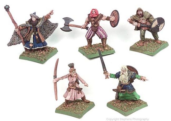 Dwarf Wars - Nordvolk Characters - West Wind Miniatures WWP-DW-507