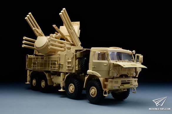 1/35 Панцирь-С1 зенитный ракетно-пушечный комплекс, можно собрать боевой модуль отдельно (Tiger Model 4644), сборная модель