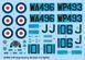 1/48 Supermarine Attacker F.1 британський винищувач (Trumpeter 02866), збірна модель