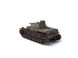 1/100 Німецький танк Pz.Kpfw.IV Ausf.F, готова модель, авторська робота
