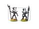 Dark Eldar Incubi, 2 миниатюры Warhammer 40k (Games Workshop 45-42), сборные металлические