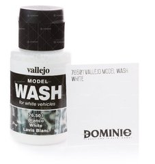 Model Wash WHITE (Vallejo 76501) Смывка акриловая, 35 мл