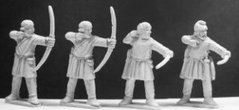 Gripping Beast Miniatures - Archers barehead (and cap!) (4) - GRB-LR21