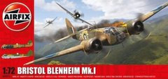 1/72 Bristol Blenheim Mk.I британский бомбардировщик (Airfix 04016) сборная модель