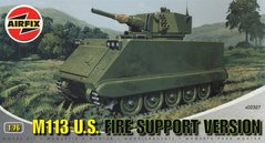 1/76 M113 американский бронетранспортер огневой поддержки (Airfix 02327) сборная модель