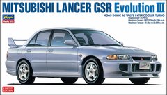 1/24 Автомобіль Mitsubishi Lancer GSR Evolution III (Hasegawa 20350), збірна модель