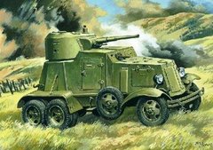 1/72 БА-6М радянський бронеавтомобіль (UniModels UM 362), збірна модель