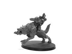Space Wolves Wolf Rider, мініатюра Warhammer 40k (Games Workshop), пластикова