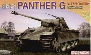 Pz.Kpfw.V ausf.G Panther ранняя модификация, с циммеритом 1:72