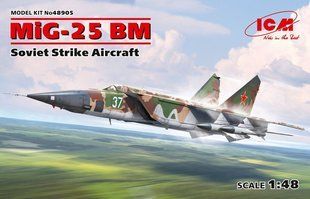 1/48 МиГ-25БМ советский самолет (ICM 48905), сборная модель