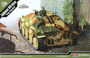 1/35 САУ Jagdpanzer 38(t) Hetzer поздняя модификация (Academy 13230), сборная модель