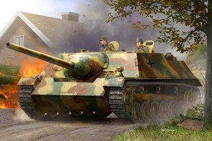 1/35 САУ Jagdpanzer III/IV (Long E) німецька самохідна артилерійська установка (Hobbyboss 80152), збірна модель