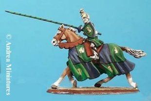 Camelot Лицар на турнірі II 30 мм, Andrea Miniatures ANDCA-010