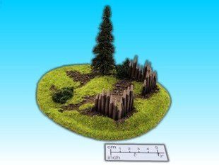 Pallisade Gun Emplacement, 25-30 мм (1:72)