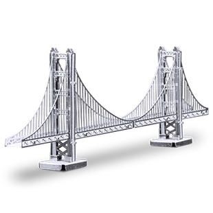 Golden Gate Bridge, сборная металлическая модель Metal Earth 3D MMS001