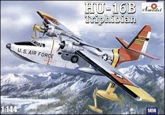 1/144 HU-16B Tripfibian літак-амфібія (Amodel 1414) збірна модель