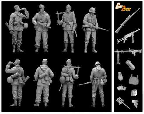 1:35 Германская элитная пехота, СССР 1941-43 года
