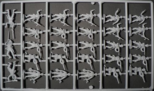 1/72 Німецька піхота Другої світової, 50 фігур (Italeri 6033), пластикові