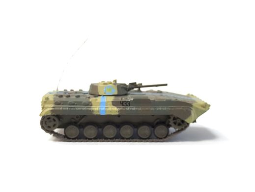 1/72 БМП-1 бойова машина піхоти, серія "Русские танки" від DeAgostini, готова модель (без журналу та упаковки)