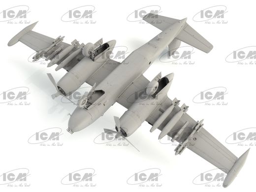 1/48 B-26K Counter Invader американський ударний літак, війна у В'єтнамі (ICM 48279), збірна модель