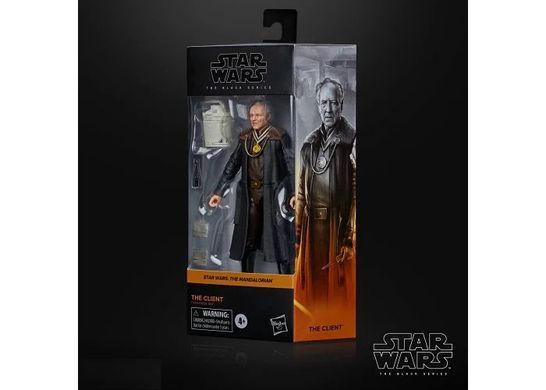 Action-фігура The Client "Star Wars: Mandalorian", Black Series, висота 16 см (Hasbro F4351)