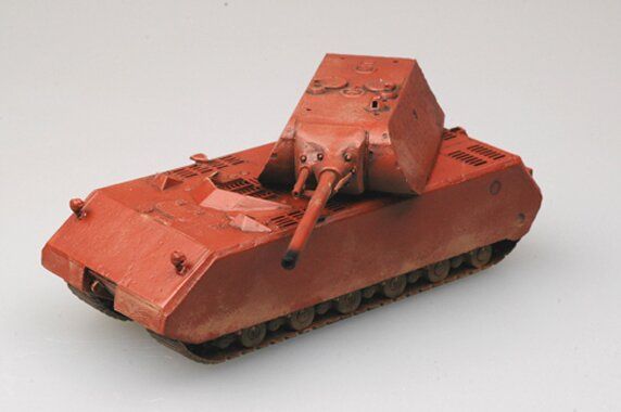 1/72 Mouse германский сверхтяжелый танк, собранная модель (EasyModel 36203)