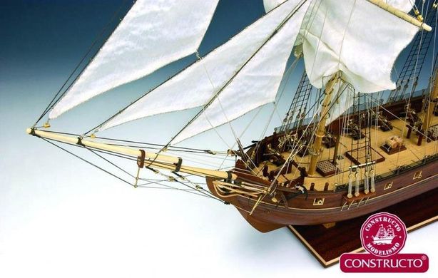 1/51 Бриг HMS Enterprise, Maryland 1799 (Constructo 80837) сборная деревянная модель