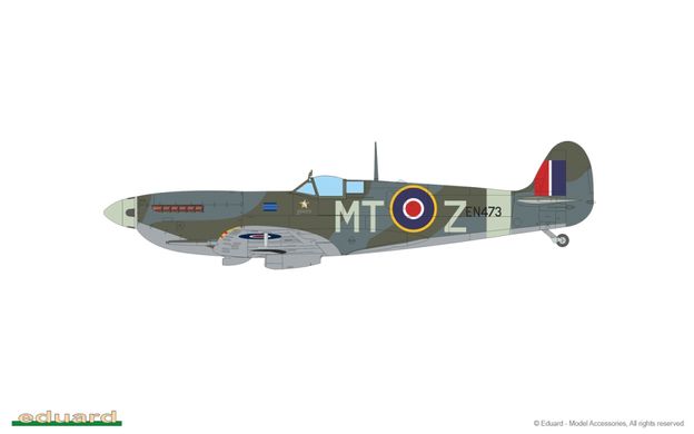 1/48 Spitfire F.Mk.IX англійський винищувач, серія Weekend Edition (Eduard 84175), збірна модель