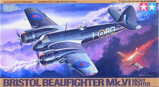 1/48 Bristol Beaufighter Mk.VI (ночная модификация) британский самолет (Tamiya 61064)