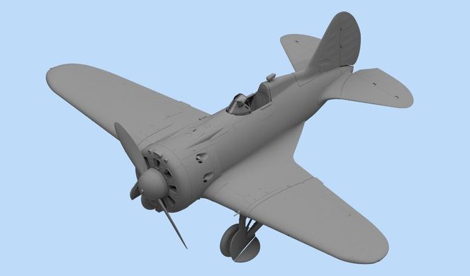1/32 Поликарпов И-16 тип 24 с фигурками пилотов (ICM 32007), сборная модель