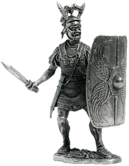 54 мм Римский опцио, 1 век н. э. (EK Castings A-77), коллекционная оловянная миниатюра
