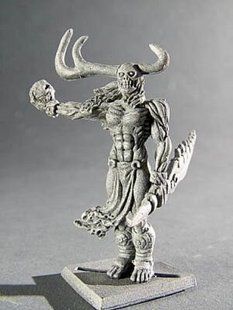 Хаос (Chaos) - Хаос (Chaos) - The Skinned, Chaos Sorcerer II - GameZone Miniatures GMZN-01-11 - GameZone Miniatures GMZN-01-11