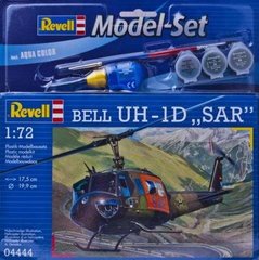 1/72 Гелікоптер Bell UH-1D SAR, стартовий набір з фарбами, клеєм, та пензликом (Revell 64444), збірна модель
