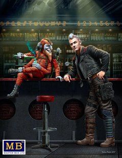 75mm "Keep moving, nothing to see here. Everything is under control" At the Edge of Universe. Strange Company's Adventures. Episode I.The First Meeting (Master Box 24034)